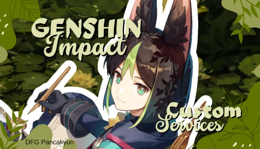 Genshin Impact - Serviços customizados