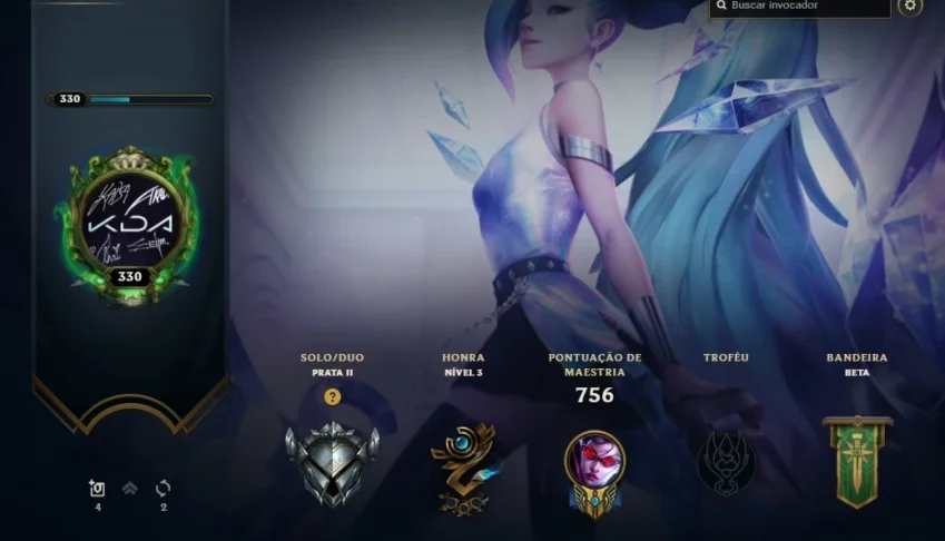 Conta League of Legends