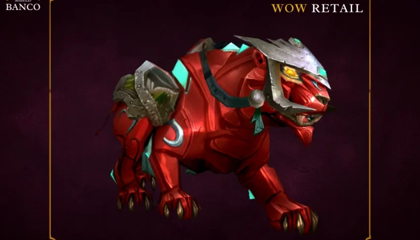 Montaria Wow - Pantera Vermelha