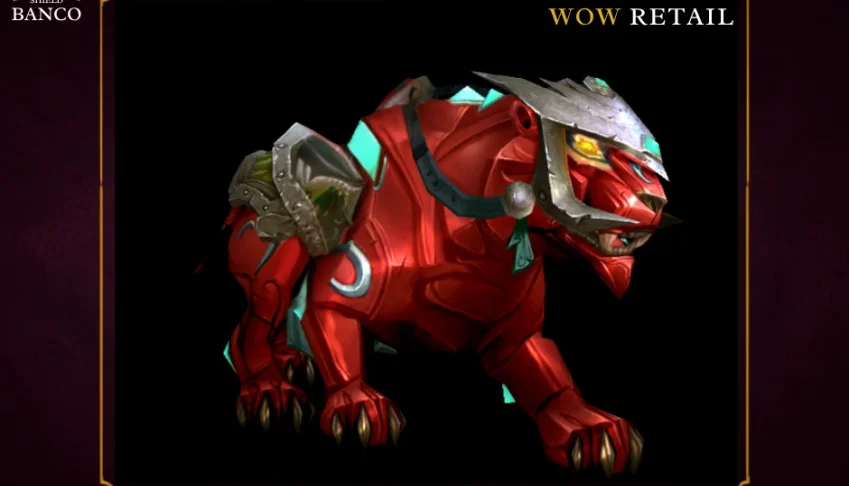 Montaria Wow - Pantera Vermelha