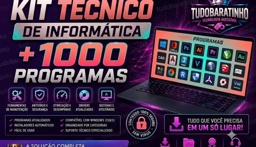 Kit Técnico De Informática ATUALIZADO