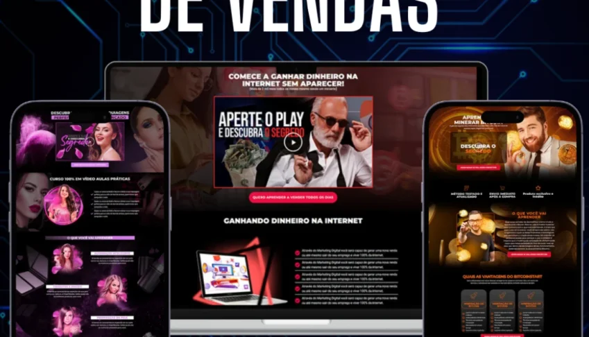 Mais De +5000 Páginas De Alta Conversão Editáveis