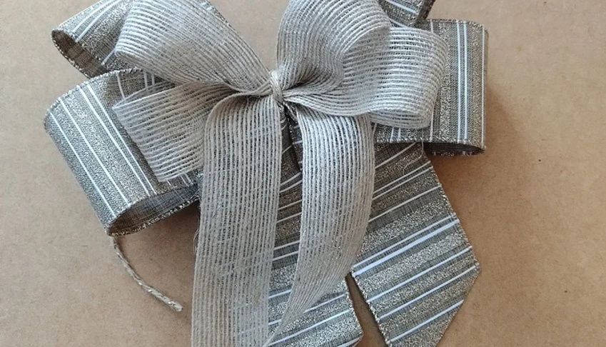 Laço de Natal - Nude