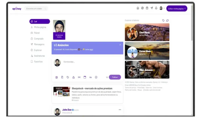 Script Rede Social Onlyfans Em Português