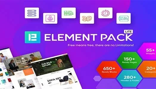 Pacote de Elementos - Addon Elementor Page Builder WordPress