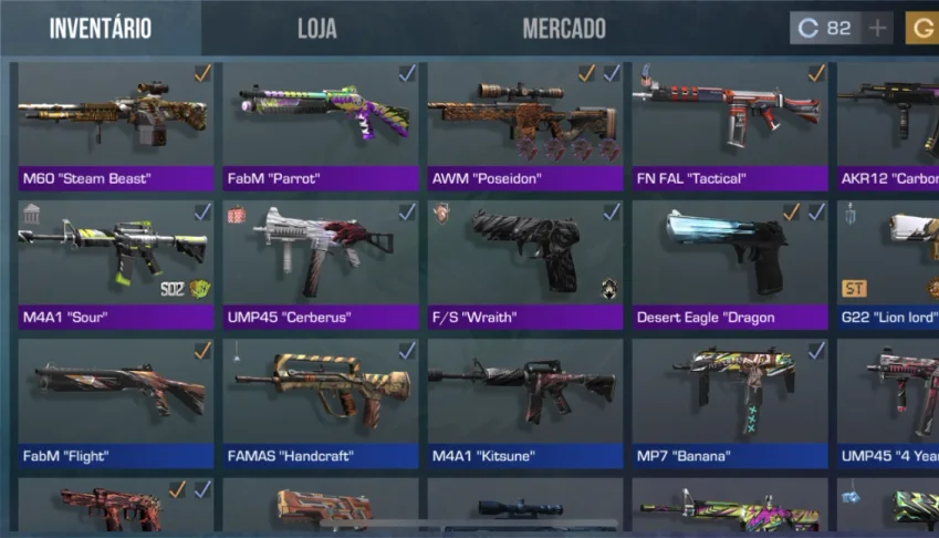 Conta de Standoff 2