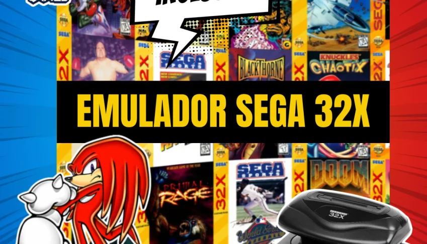 Pack Emulador Sega 32x para PC + Coleção Completa de Jogos!