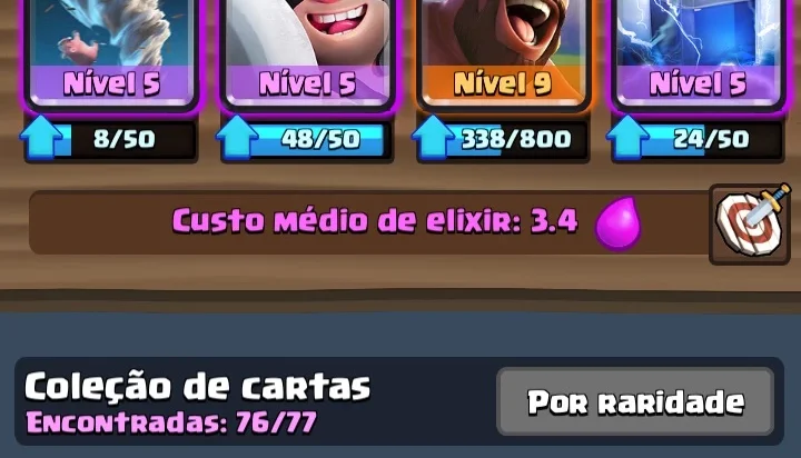 Conta Clash Royale Lv11 4100 Trofeus
