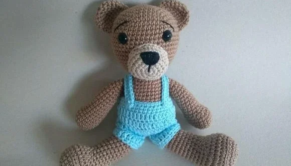 Amigurumi Urso Menino