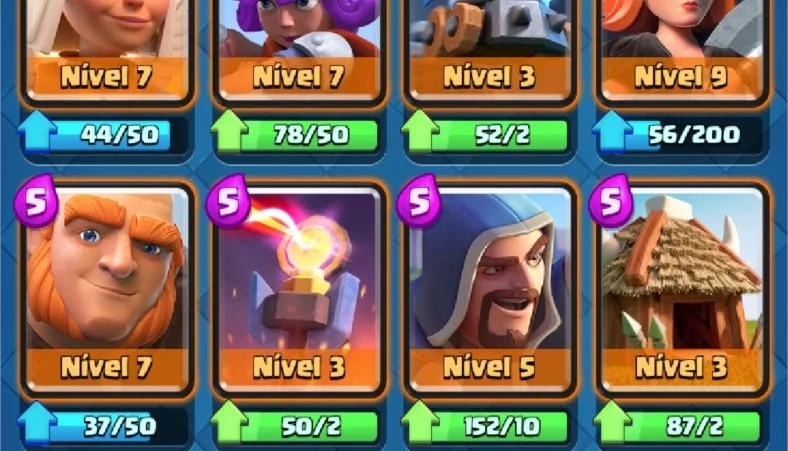 Conta Clash Royale: lvl - 8, Arena - 13, Lendárias - 11