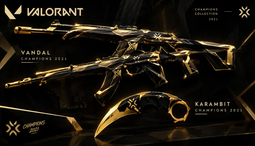 VALORANT | 2 Champions Vandal + Faca 2021 | Conta Rara