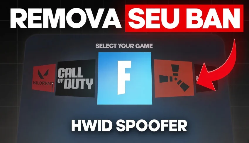 Spoofer HWID – Remove Banimento de Hardware