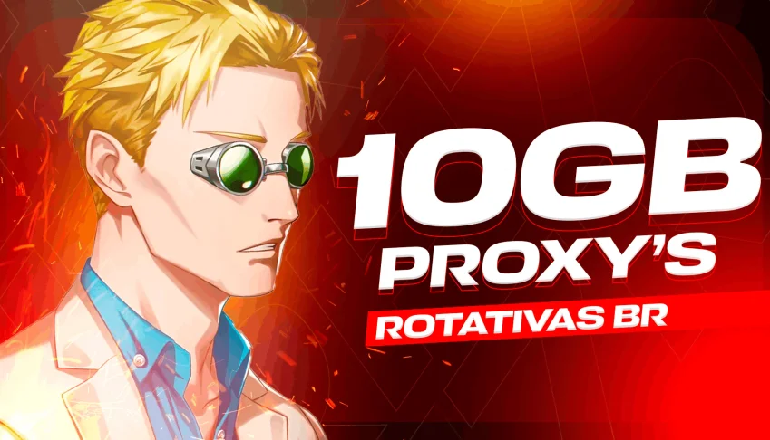 🛜 Proxy Residencial Rotativa BR - 10GB