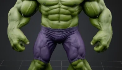 Hulk (Modelo 3D) Arquivo .Stl