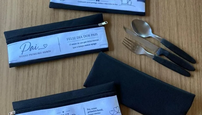 Necessaire Slim Personalizada para Dia dos Pais
