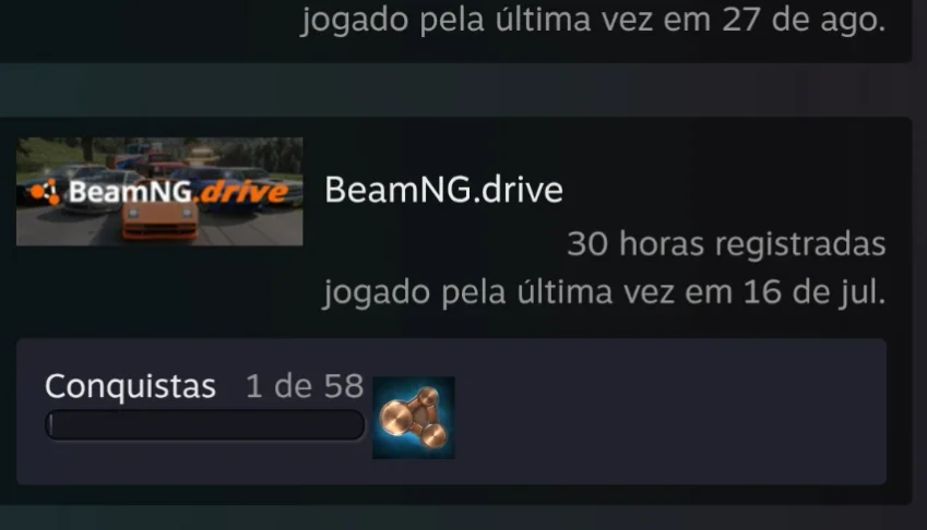 Vendo Conta Com BeamNG.drive e R.E.P.O