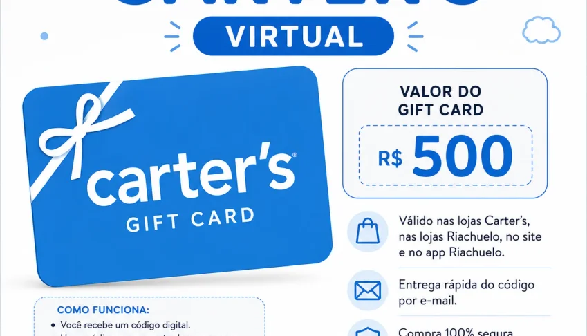 🎁 Gift Card Virtual Carter's