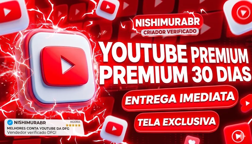 Youtube Premium + Youtube Music (30 Dias ) ⭐