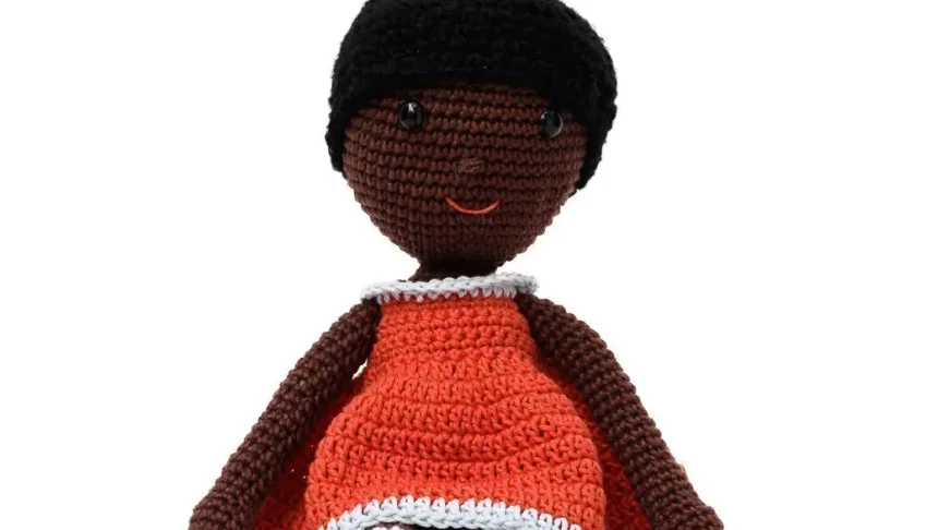 Boneca Dandara em amigurumi