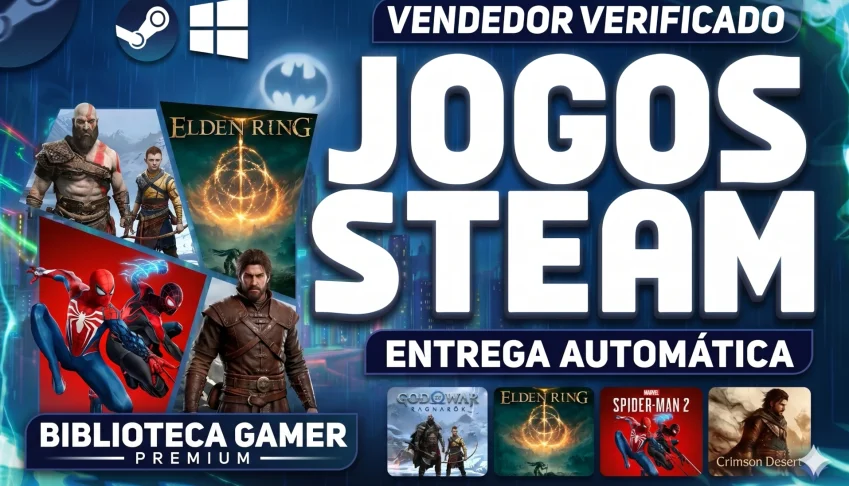 CONTA STEAM SUPREMA - ENTREGA AUTOMATICA