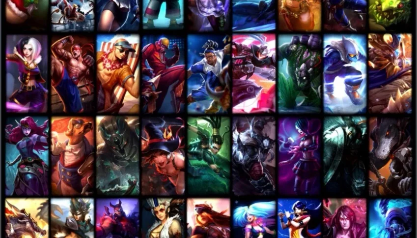 Conta LoL Platina III com borda de DIAMANTE todos campeões