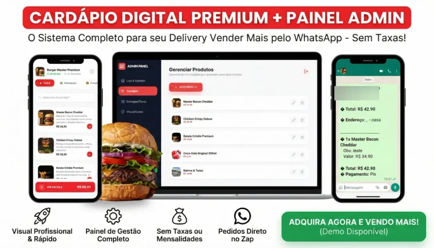 💎 SCRIPT DELIVERY PRO 2027–O SEU NEGÓCIO DE REVENDA 0 TAXAS