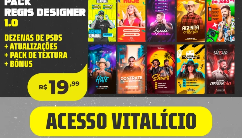 Pack de Flyers para Artistas