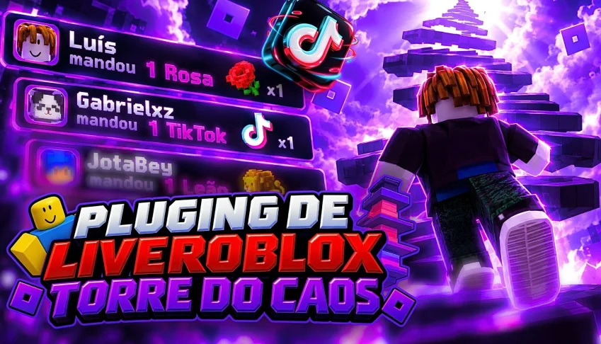 Plugin Tik Tok Live Roblox Torre Do Caos