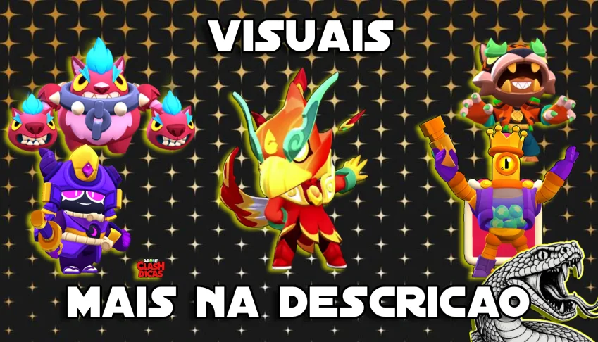 Conta Brawl Stars Top Valiosa (🔥 1 Hipercarga 🏆 13.3K)
