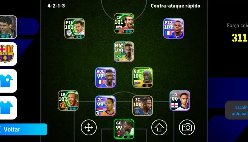 ​🚨 Conta Efootball De Elite – Força Coletiva De 3116+! 🚨