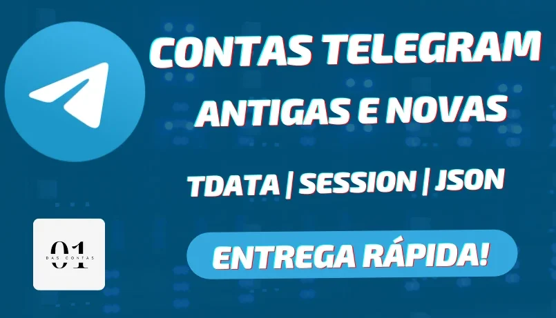 CONTAS TELEGRAM TDATA SESSION JSON [ALTA QUALIDADE]