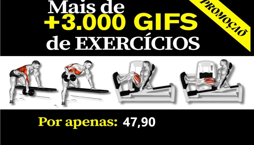 Pacote Com 3000 Gifs De Treinos