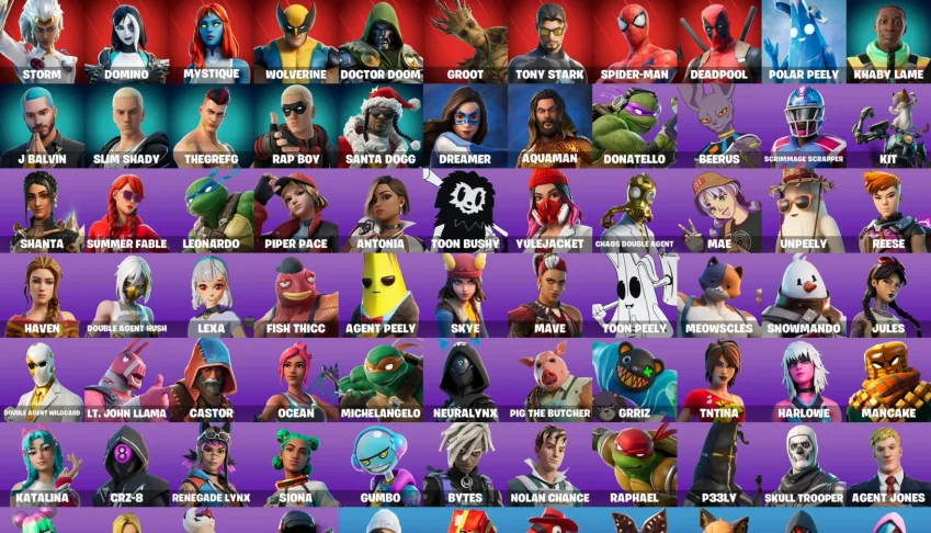 Conta de fortnite com demongorgon