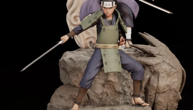 Hashirama et Madara - Naruto 3D STL