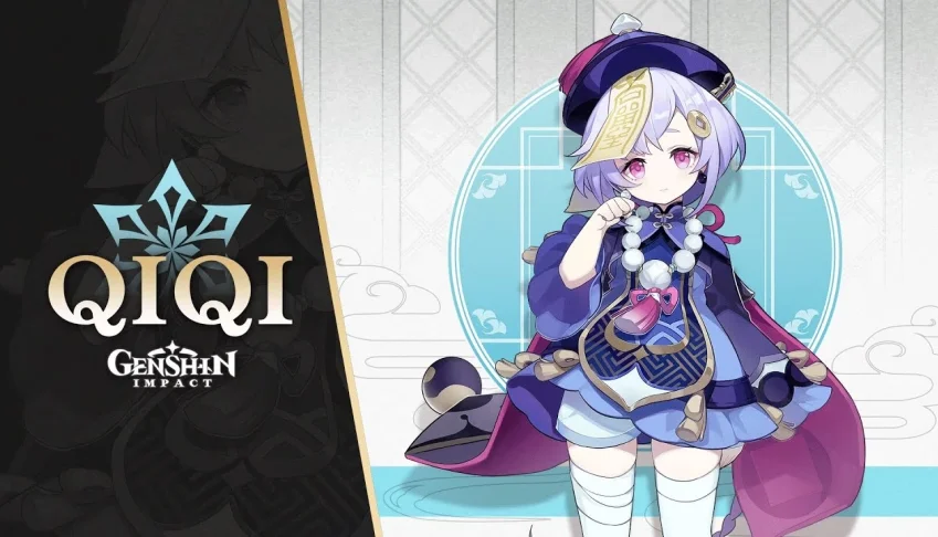 Genshin Impact - Qiqi + 9 personagens [RANK 7]