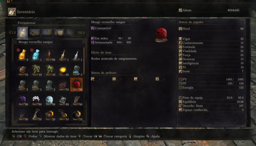 Dark Souls 3 Todos os Itens do Game*