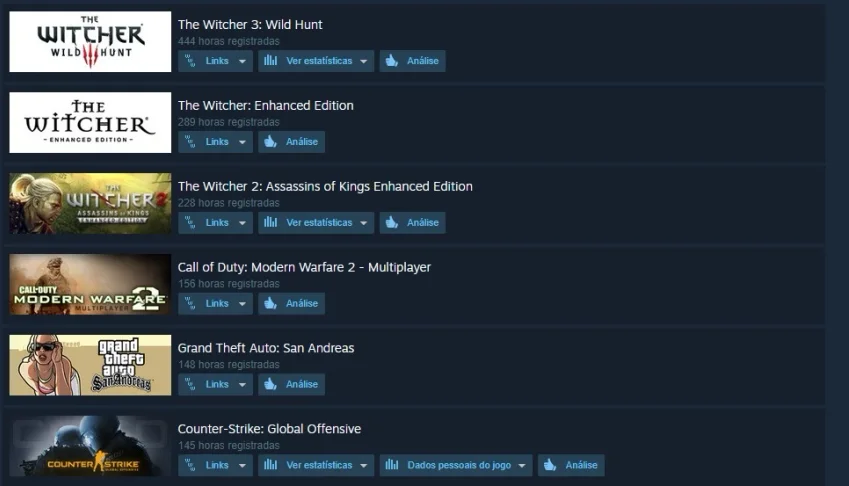 Conta STEAM 44 Jogos