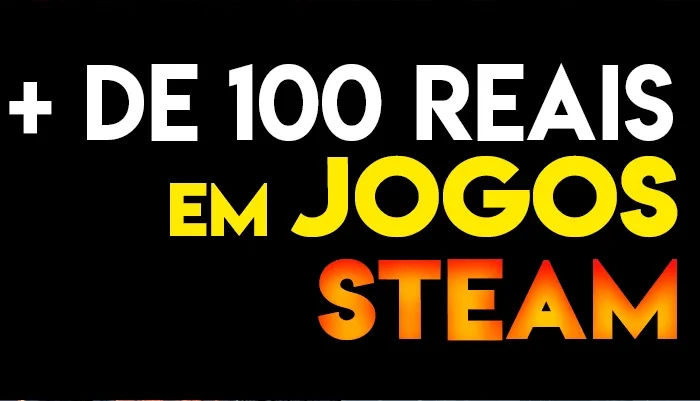 R$100 em JOGOS STEAM - 100 reais