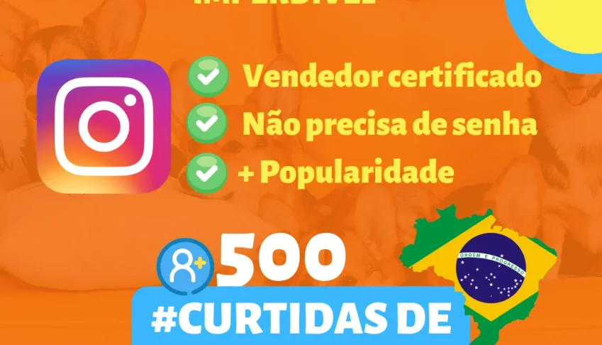 Pack 500 Curtidas Br No Instagram Promoção !!