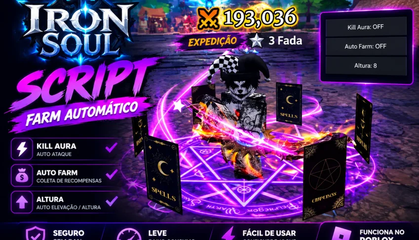 script para Iron Soul / Alma de Ferro Roblox