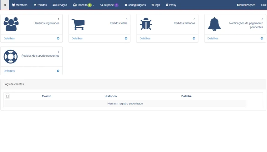 Painel SMM Avançado com Integração de PIX Automático v1