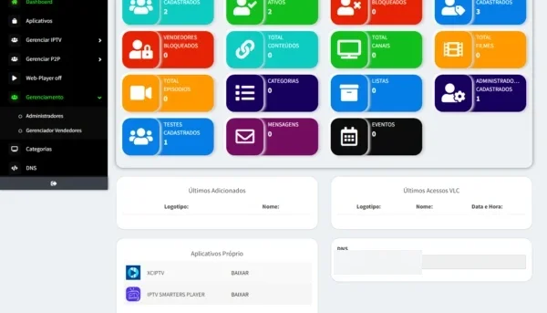 Script Painel de Gerenciamento IPTV Versão 7.0 - Lançamento