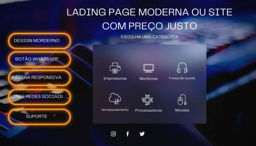 Lading Page Moderna