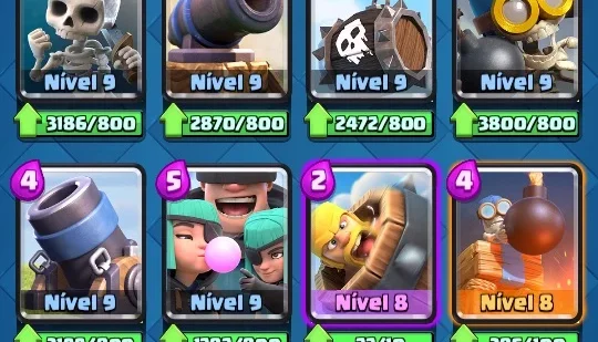 Clash Royale level 11 desafiante 1 qs tds lendarias