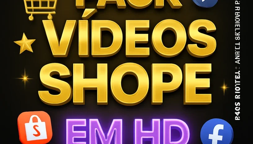 Pack Videos Hd Achadinhos Shopee  + Atualizações Mensais