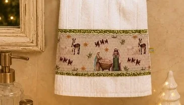 Toalha de Lavabo Natal