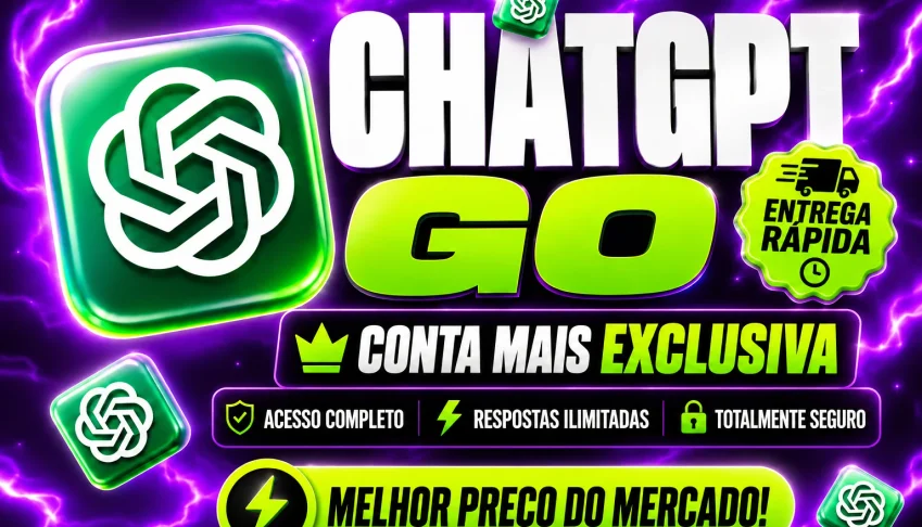 🧠 CHAT GPT-5 PREMIUM (PLANO GO) - (MENSAL)