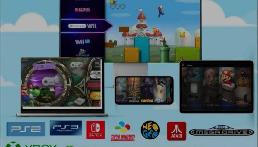 52 emuladores e + 100 mil jogos