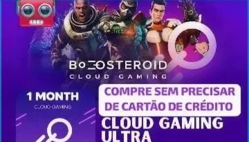 Boosteroid 14 dias + 2 Jogos de Brinde