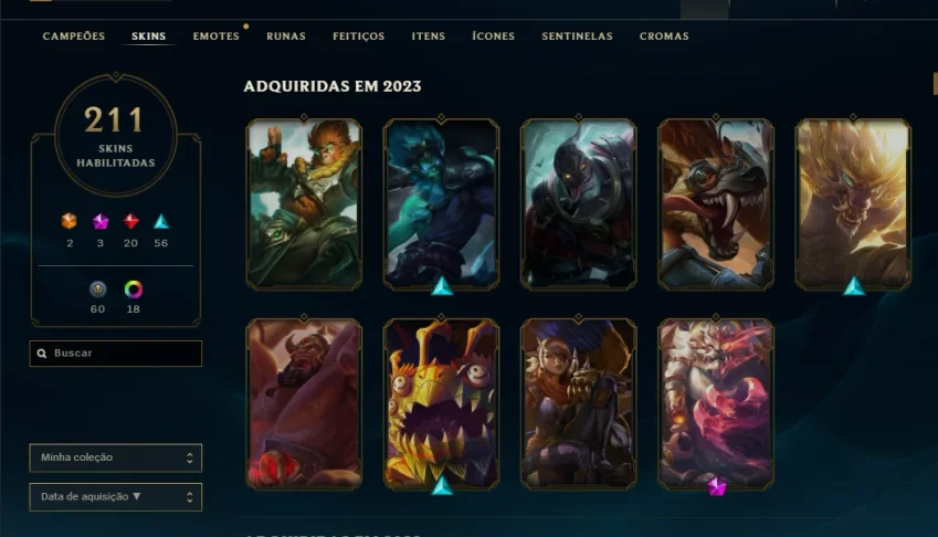 Conta League Of Legends